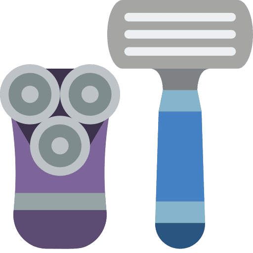 Shavers grooming electronics barber icon