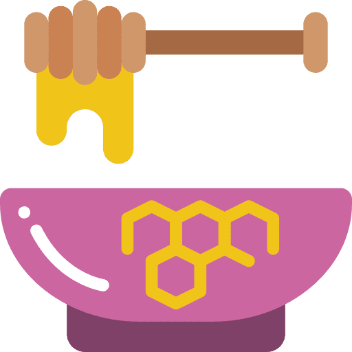 Honey honey healthy organic icon