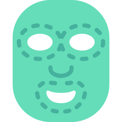 Face mask grooming beauty facial icon