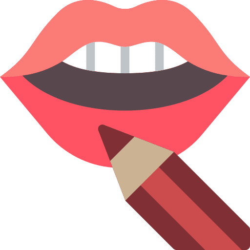 Pencil fashion pencil makeup icon