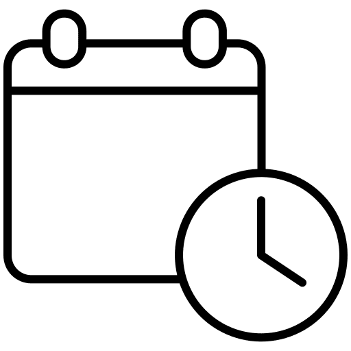 Date calendar interface follow up icon