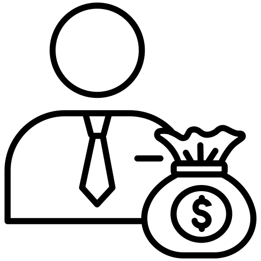 Employee benefit employee worker icon