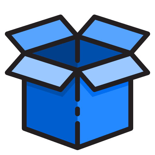Box shipping storage packaging icon