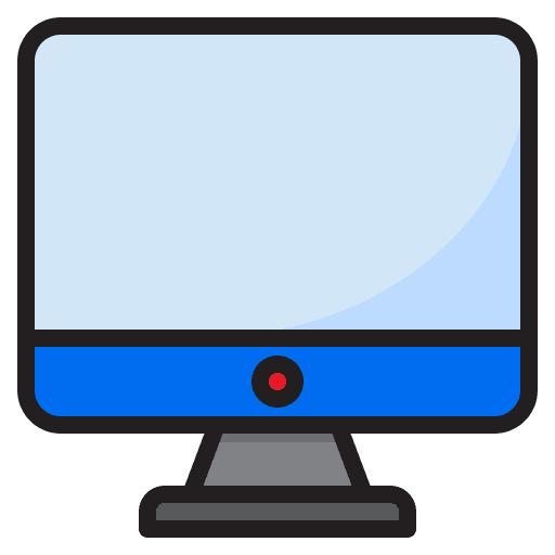Computer pc monitor tv computer icon