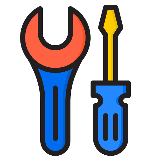 Tool construction and tools options help icon