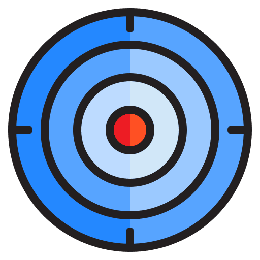 Goal mission goal subject icon