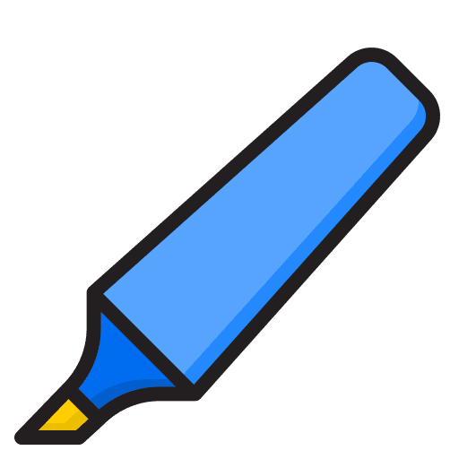 Marker writing write pen icon