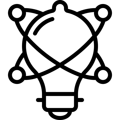 Lightbulb innovative innovation power icon Lightbulb innovative innovation power icon
