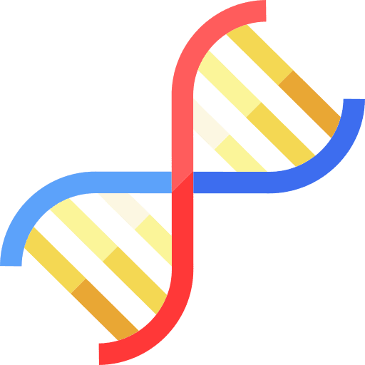 Dna biology healthcare and medical science icon