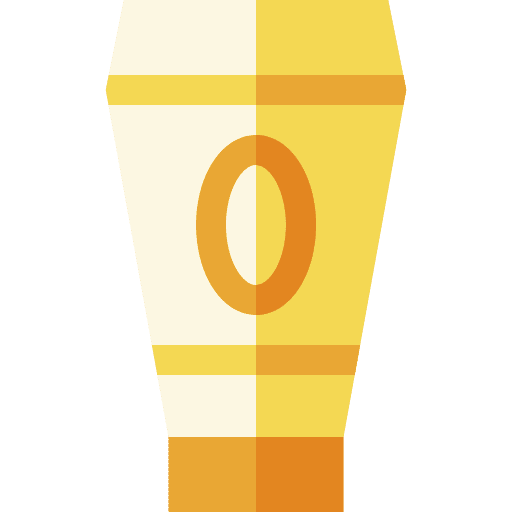 Skin skincare healthcare and medical lotion icon Skin skincare healthcare and medical lotion icon