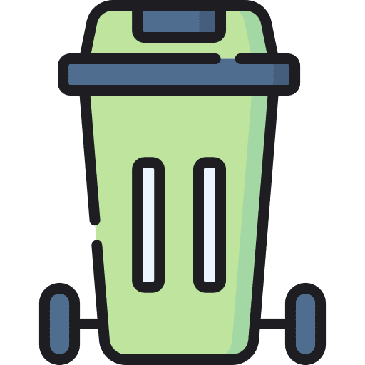 Dustbin garbage can trash icon Dustbin garbage can trash icon