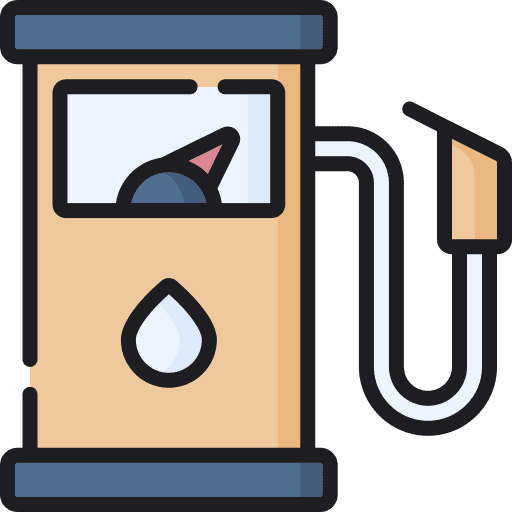 Fuel pump transportation gas station industry icon Fuel pump transportation gas station industry icon