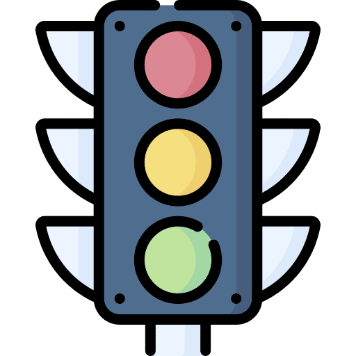 Stop light stop signal transportation traffic signal icon Stop light stop signal transportation traffic signal icon