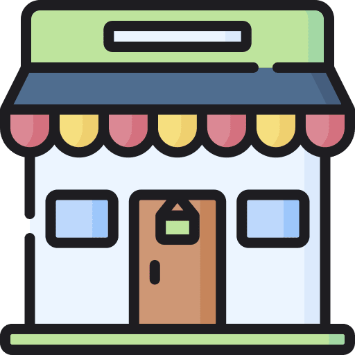 Supermarket commerce and shopping architecture and city storefront icon Supermarket commerce and shopping architecture and city storefront icon