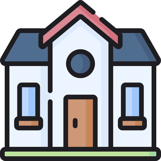 House home architecture and city property icon House home architecture and city property icon