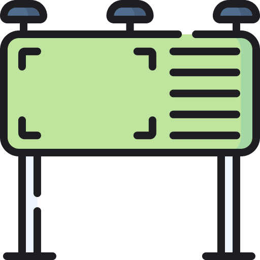 Billboard billboard publicity signaling icon Billboard billboard publicity signaling icon