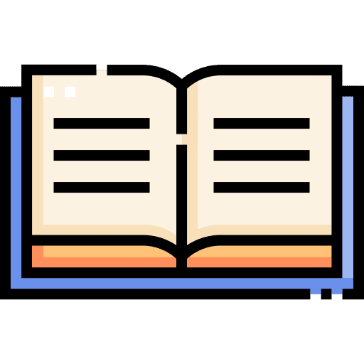 Books literature library studying icon