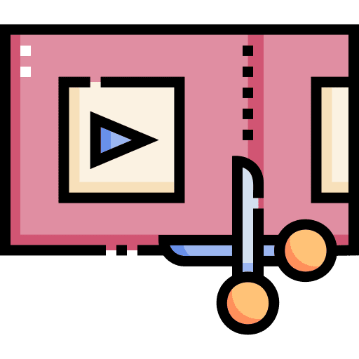 Video editing app clips movies ios14 icon