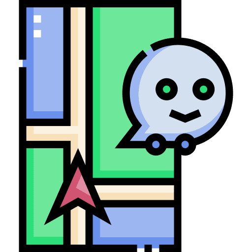 Waze social media ios logo icon