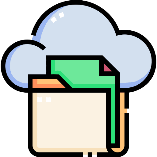 File hosting logo ios14 files and folders icon