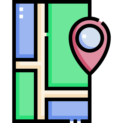 Maps ios location gps icon