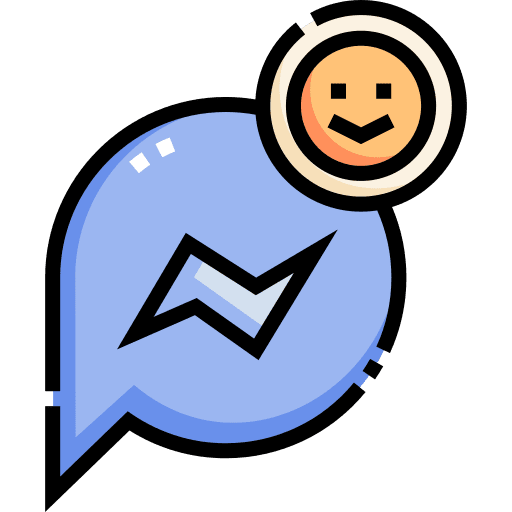 Messenger logo message social media icon