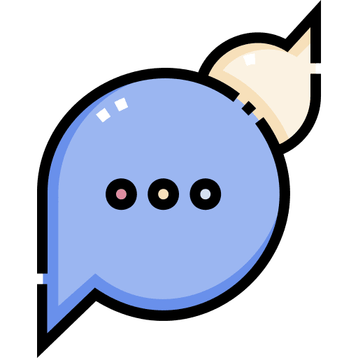 Speech bubble speech bubble ios message icon