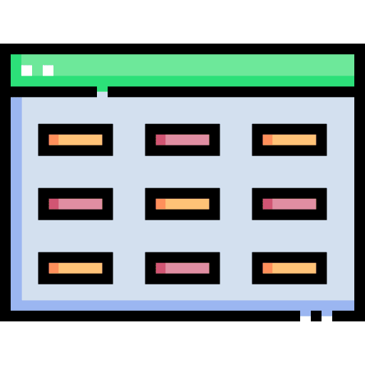 Spreadsheet app ios business and finance infography icon