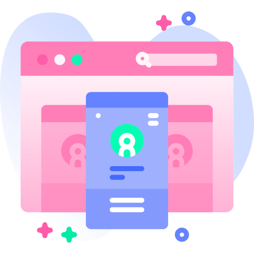 App design seo and web app development design icon