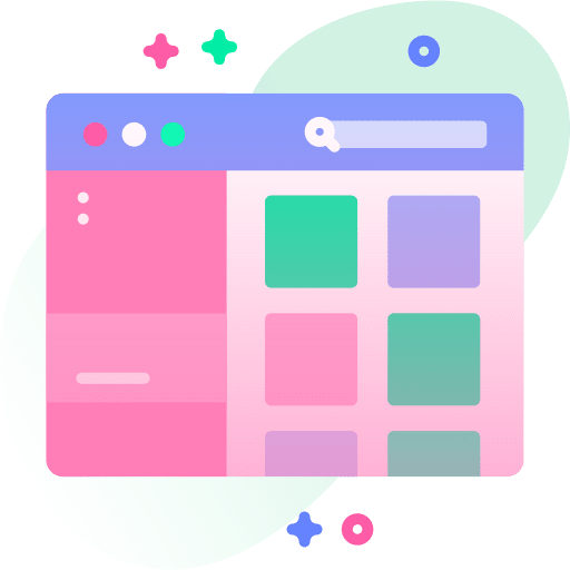 Layout window web design layout icon