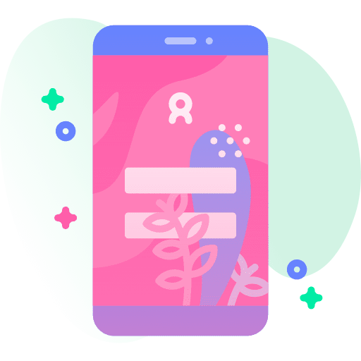 Log in profile communications mobile phone icon