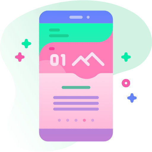 App design smartphone ui design icon