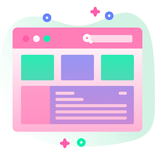 Layout portfolio ui gallery icon