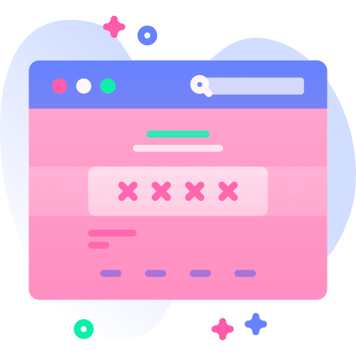 Password web development security password icon