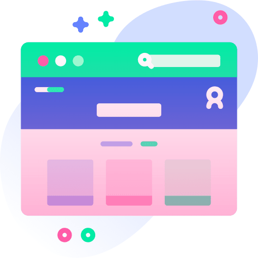 Webpage browser ui webpage icon