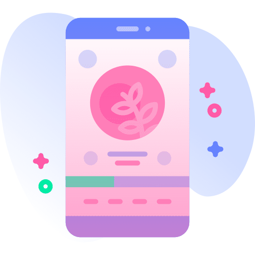 Image smartphone social media photo icon