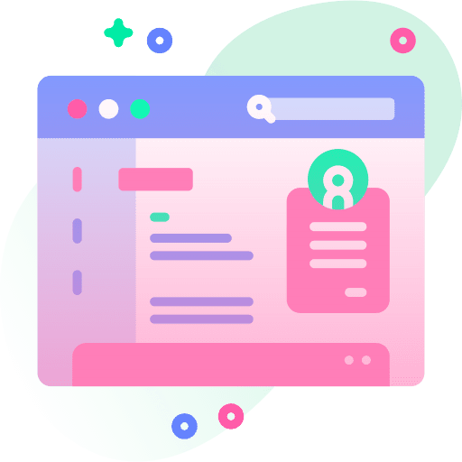 Layout window account browser icon