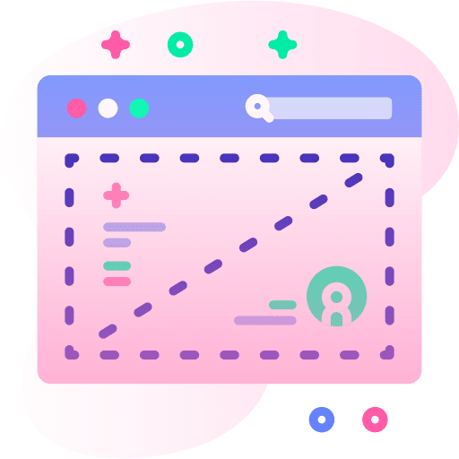 Web design internet layout website icon