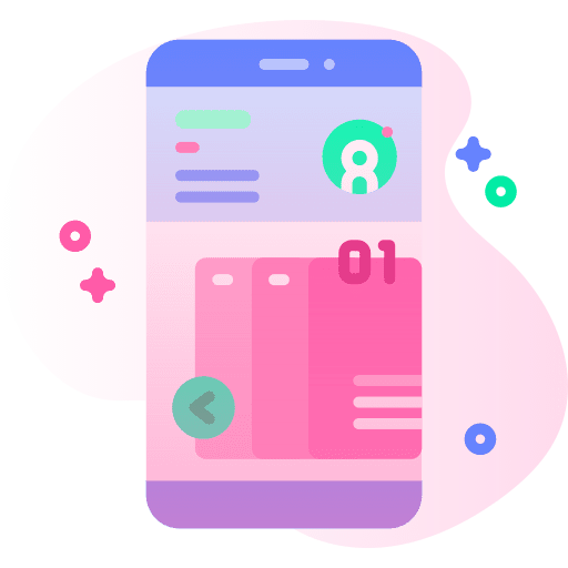 Web design smartphone interface app design icon