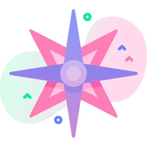 Compass direction orientation maps and location icon Compass direction orientation maps and location icon