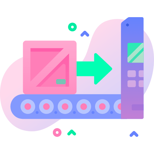 Delivery checking delivery warranty icon Delivery checking delivery warranty icon