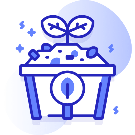 Container industry ecology trash icon