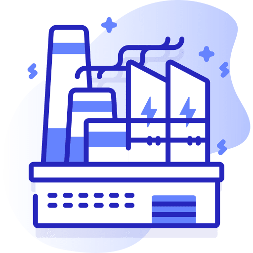 Factory factory power plant factory plant icon