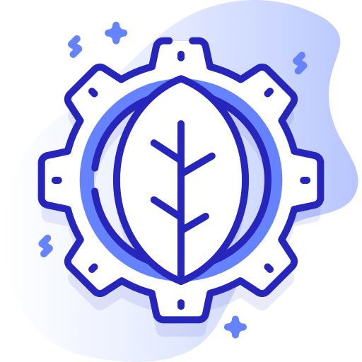 Green energy environment ecologic leaf icon