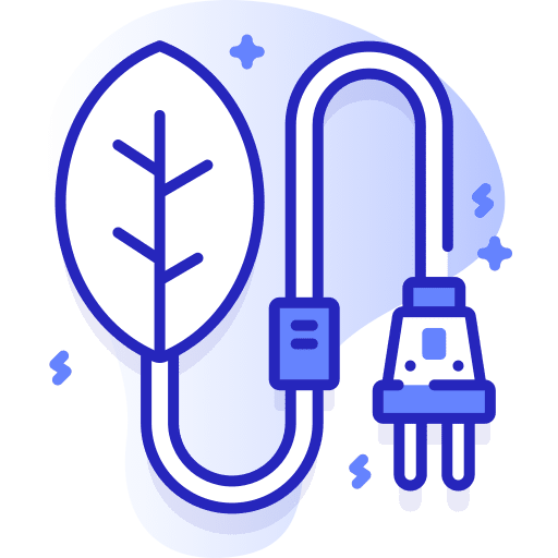 Green energy sustainability energy ecologic icon