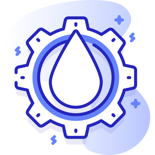 Hydro power eco energy ecology and environment hydro power icon