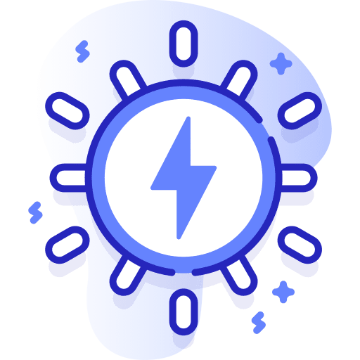 Solar energy solar panel sun sustainable energy icon