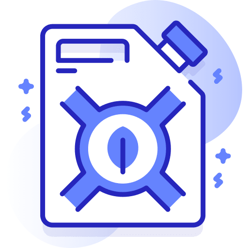 Biodiesel eco fuel renewable energy nature icon