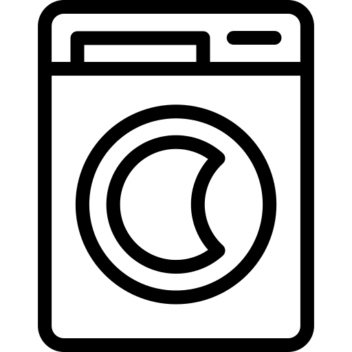 Washing machine washing machine furniture and household clothes icon Washing machine washing machine furniture and household clothes icon