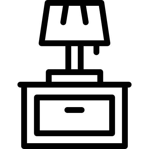 Desk lamp illumination bedroom bedside table icon Desk lamp illumination bedroom bedside table icon